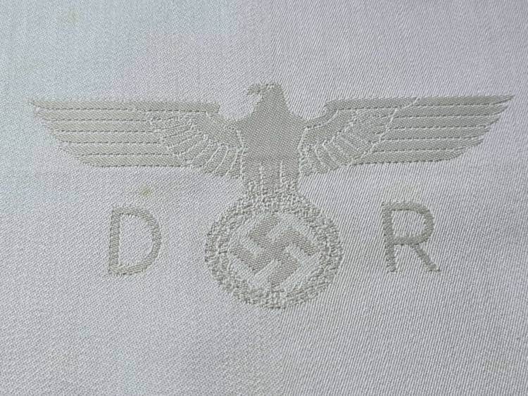 Deutsche Reichsbahn Napkin from Adolf Hitler`s Staff Dining Wagon 10 ‘244’ - Image 5