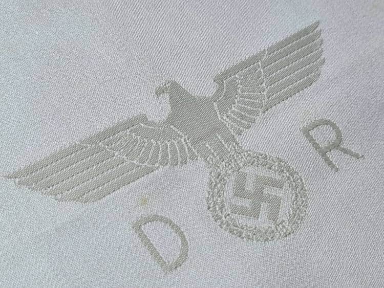 Deutsche Reichsbahn Napkin from Adolf Hitler`s Staff Dining Wagon 10 ‘244’ - Image 6