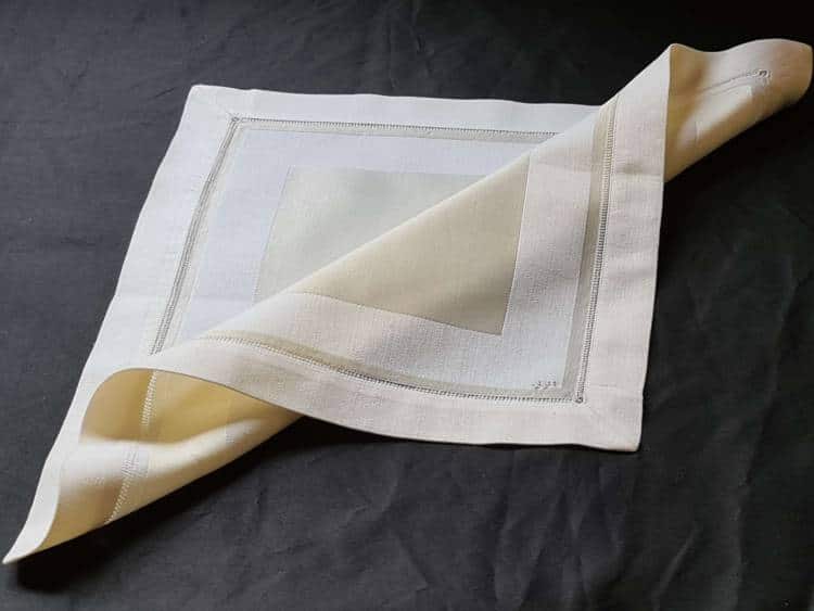 Deutsche Reichsbahn Napkin from Adolf Hitler`s Staff Dining Wagon 10 ‘244’ #2 - Image 2