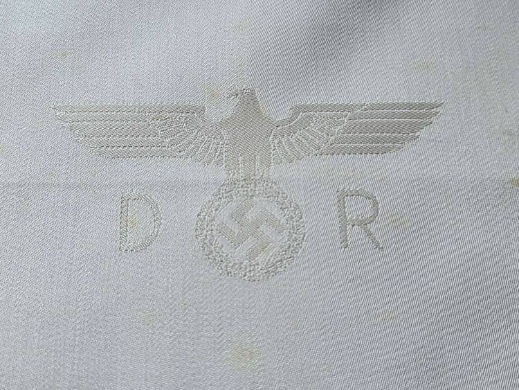 Deutsche Reichsbahn Napkin from Adolf Hitler`s Staff Dining Wagon 10 ‘244’ #2 - Image 4