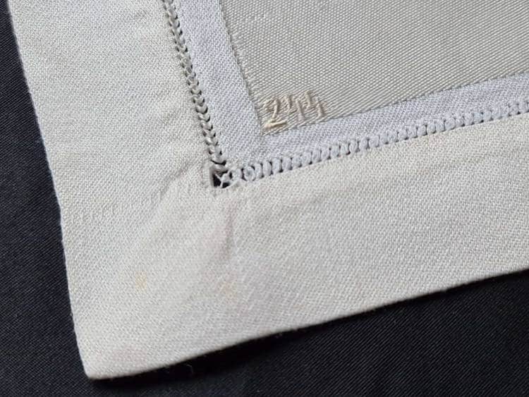 Deutsche Reichsbahn Napkin from Adolf Hitler`s Staff Dining Wagon 10 ‘244’ #2 - Image 5