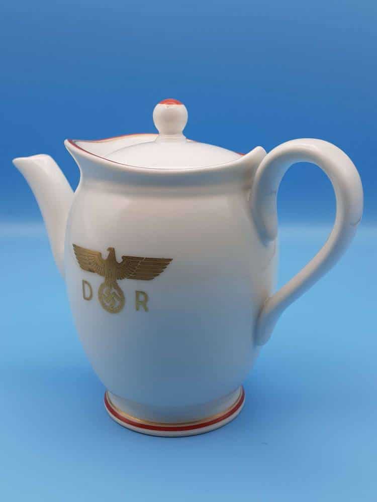 Nymphenburg Porcelain Individual Coffee Pot from Hermann Göring’s Utility and Service Wagon 105 ‘064’ - Image 6