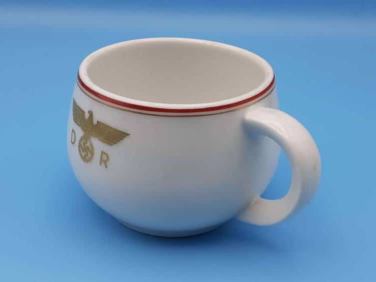 Nymphenburg Porcelain Teacup from Hermann Göring’s Guest Wagon 10 ‘234’ - Image 10