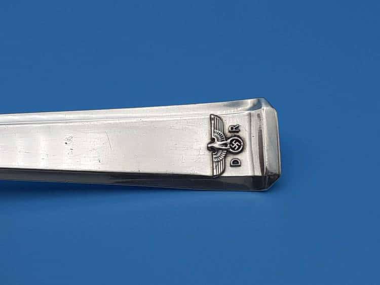 Bruckmann & Sohne Silver Tablespoon from Joseph Goebbel`s Personal Wagon 10 ‘207’ - Image 3