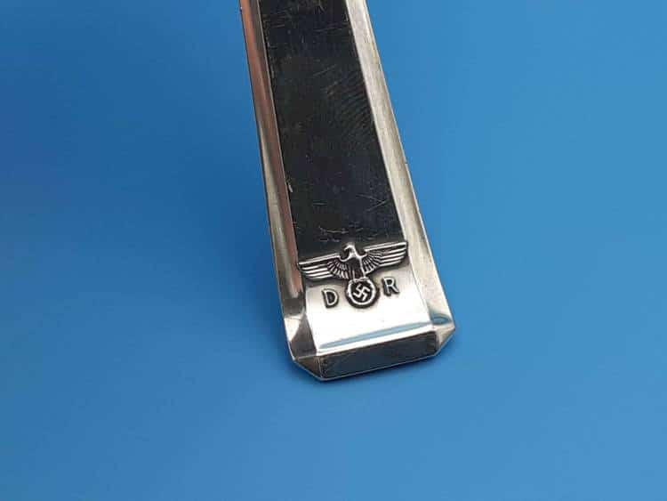 Bruckmann & Sohne Silver Tablespoon from Joseph Goebbel`s Personal Wagon 10 ‘207’ - Image 4