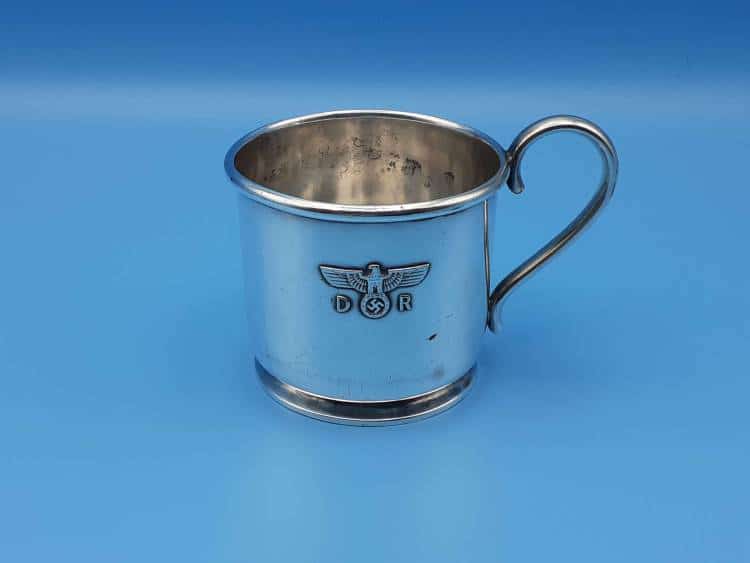 Bruckmann Silver 'ALPAKA' Demitasse Cup from Hermann Göring`s Dining Wagon 10 ‘243’ - Image 2