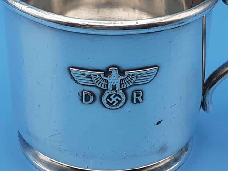 Bruckmann Silver 'ALPAKA' Demitasse Cup from Hermann Göring`s Dining Wagon 10 ‘243’ - Image 4