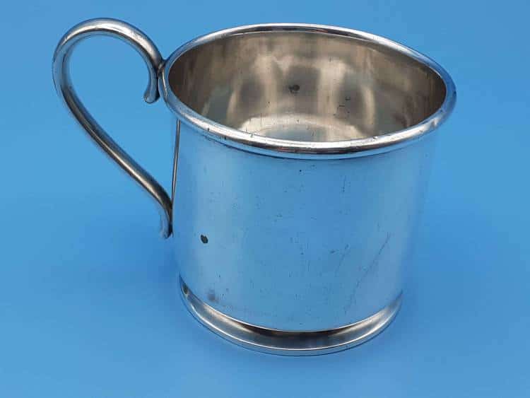 Bruckmann Silver 'ALPAKA' Demitasse Cup from Hermann Göring`s Dining Wagon 10 ‘243’ - Image 5