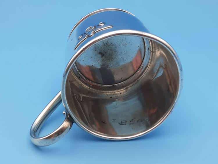 Bruckmann Silver 'ALPAKA' Demitasse Cup from Hermann Göring`s Dining Wagon 10 ‘243’ - Image 6