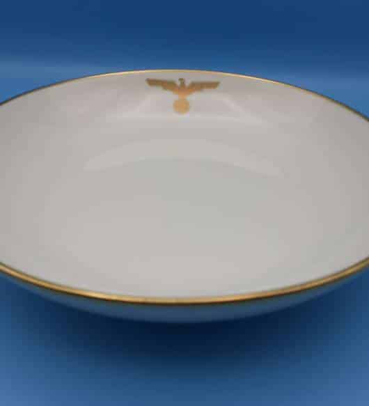 Nymphenburg Porcelain Soup Bowl from Adolf Hitler`s personal Formal Tableware at the Deutscher Hof