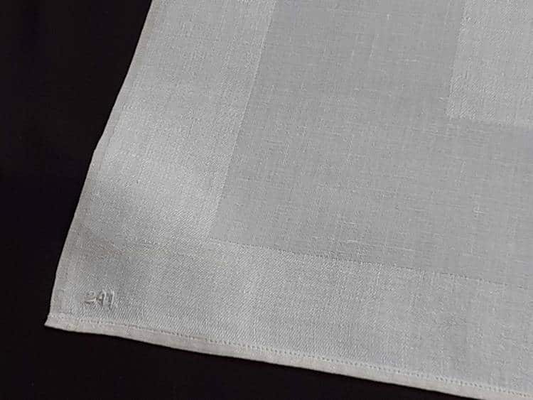 Deutsche Reichsbahn Informal Linen Napkin from Hermann Göring`s First Dining Wagon 10 ‘241’ - Image 10