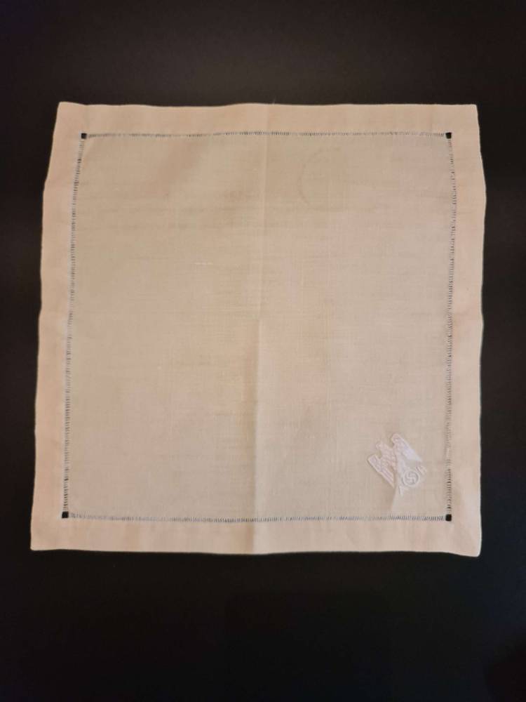 Adolf Hitler Informal Napkin from The Berghof (#3)