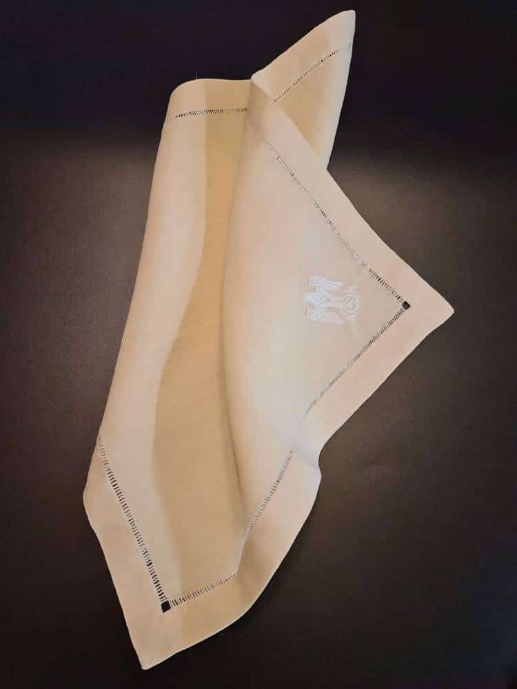 Adolf Hitler Informal Napkin from The Berghof (#3) - Image 5