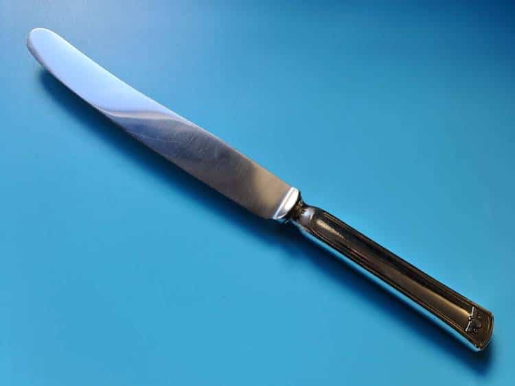 Bruckmann Silver Dinner Knife from Hermann Göring’s Dining Wagon 10 ‘243’ #2 - Image 2