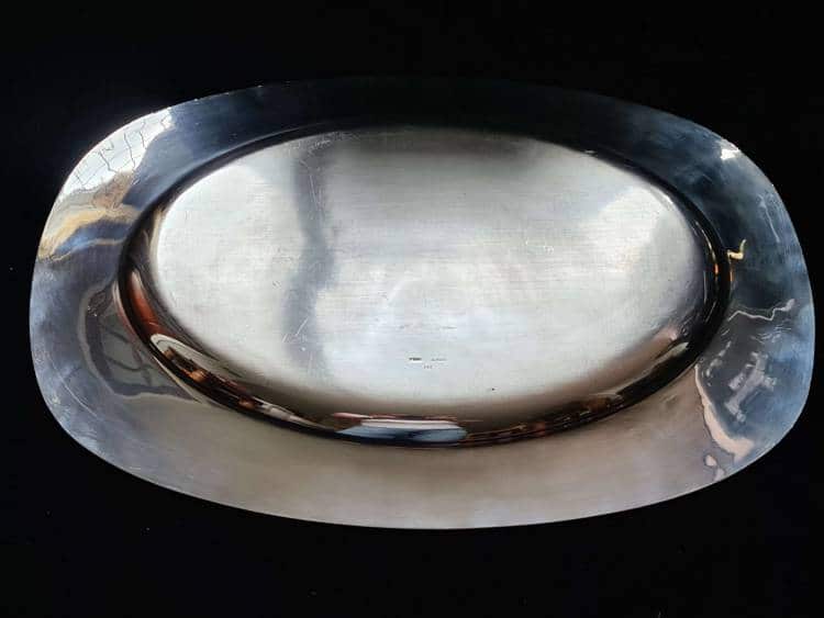 Deutsche Reichsbahn Large Oval Serving Tray from Hermann Göring’s Dining Wagon 10 ‘243’ - Image 3