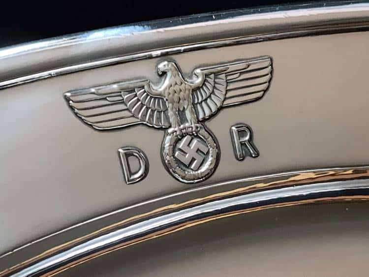Deutsche Reichsbahn Large Oval Serving Tray from Adolf Hitler's Executive Dining Wagon 10 ‘242’ - Image 15