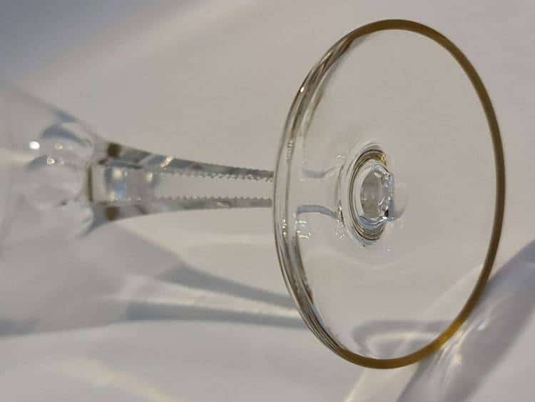 Lead Crystal Champagne Glass from Adolf Hitler’s Personal Table Service at The Berghof - Image 30