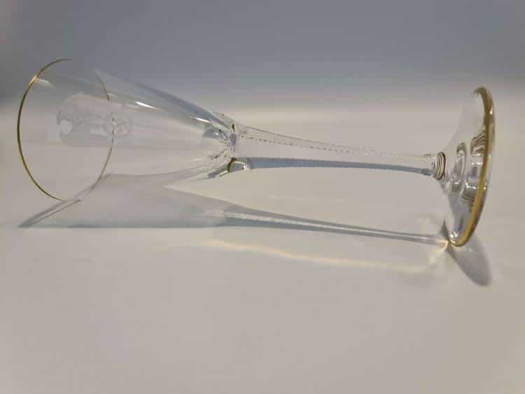Lead Crystal Champagne Glass from Adolf Hitler’s Personal Table Service at The Berghof - Image 24