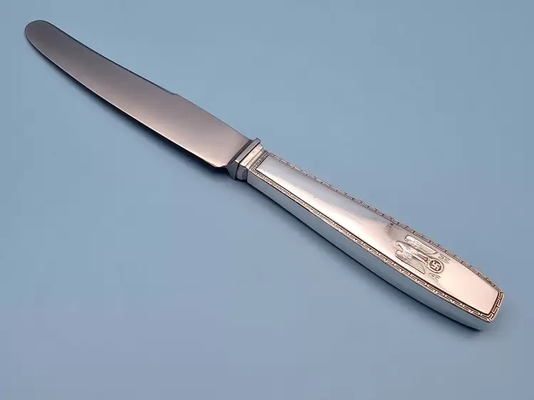 Adolf Hitler Silver Formal Luncheon Knife from The Führerbau, with provenance