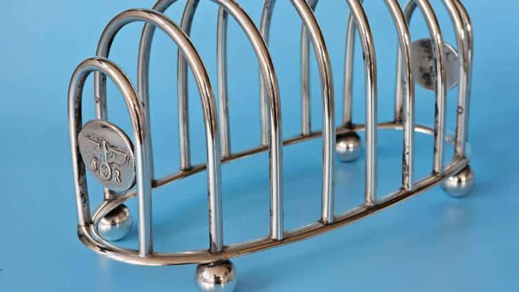 Bruckmann Silver 'ALPAKA' Toast Rack from Hermann Göring’s Primary Dining Wagon 10 ‘241’ - Image 4