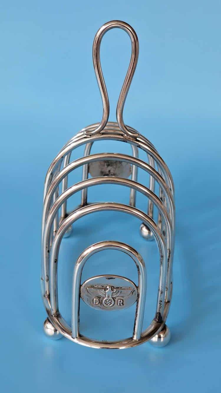 Bruckmann Silver 'ALPAKA' Toast Rack from Hermann Göring’s Primary Dining Wagon 10 ‘241’ - Image 7