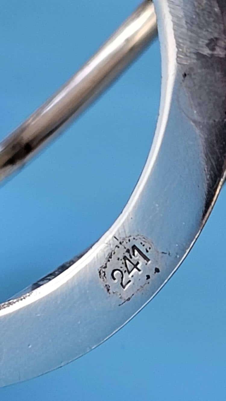 Bruckmann Silver 'ALPAKA' Toast Rack from Hermann Göring’s Primary Dining Wagon 10 ‘241’ - Image 2