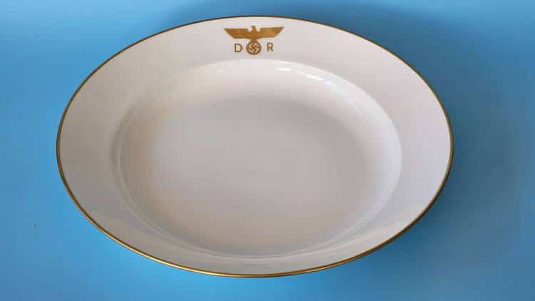 Nymphenburg Porcelain Soup Dish/Bowl from Hermann Göring’s Family Wagon 10 ‘205’ #2 - Image 7