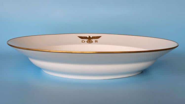 Nymphenburg Porcelain Soup Dish/Bowl from Hermann Göring’s Family Wagon 10 ‘205’ #2