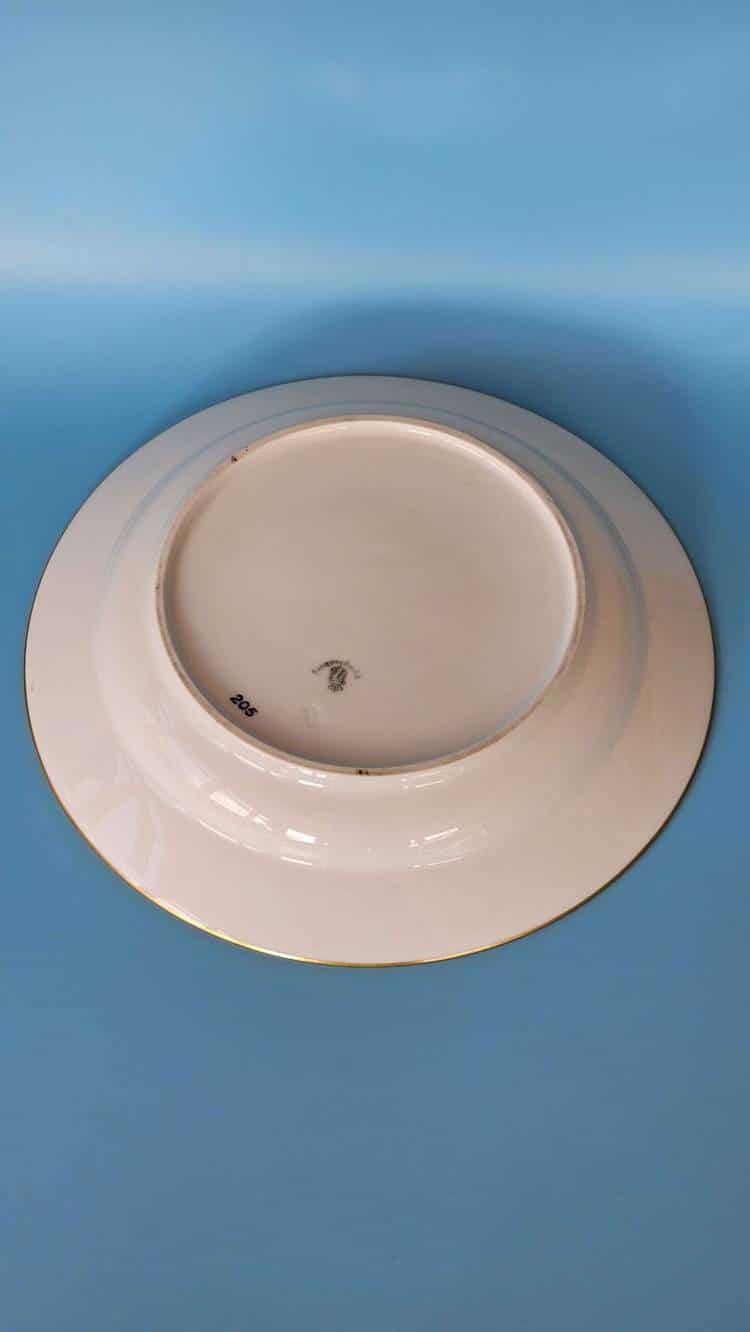 Nymphenburg Porcelain Soup Dish/Bowl from Hermann Göring’s Family Wagon 10 ‘205’ #2 - Image 5