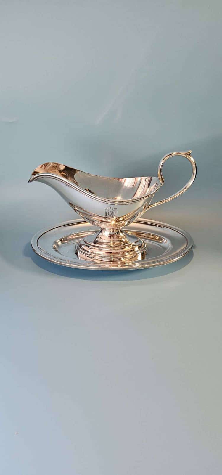 Silver Gravy boat from The New Reich Chancellery, Neue Reichskanzlei, Berlin *LIMITED TIME OFFER* - Image 15