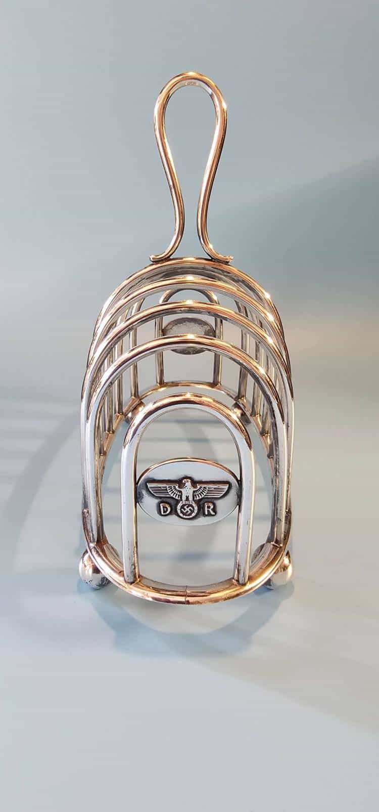 Bruckmann, Silver Toast Rack from Adolf Hitler's Dining Wagon 10 ‘242’ - Image 10