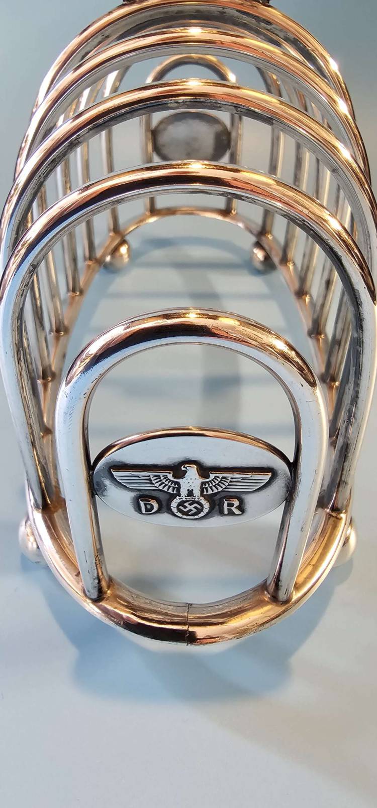 Bruckmann, Silver Toast Rack from Adolf Hitler's Dining Wagon 10 ‘242’ - Image 13