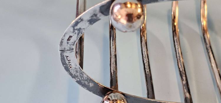 Bruckmann, Silver Toast Rack from Adolf Hitler's Dining Wagon 10 ‘242’ - Image 19