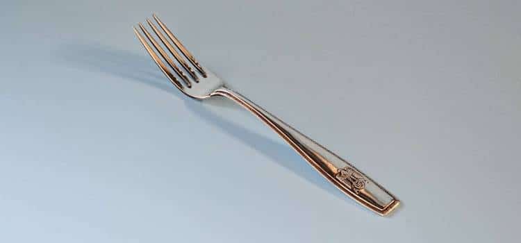 Adolf Hitler Solid Silver Formal Apettizer/desert fork from The Führerbau, with provenance