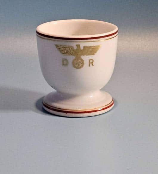 Nymphenburg Porcelain Eggcup from Hermann Göring’s Guest Wagon 10 ‘234’