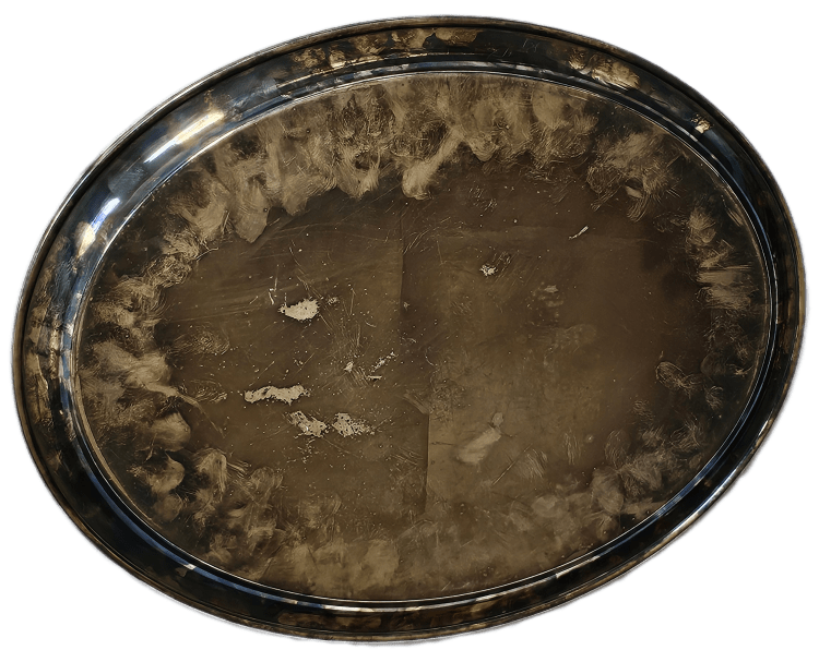 Adolf Hitler, Large Informal Oval Serving Tray from the Berghof - Image 3