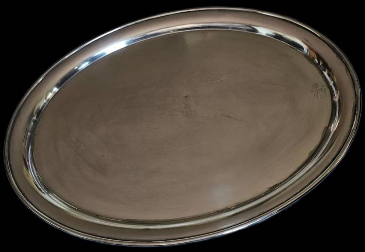 Adolf Hitler, Large Informal Oval Serving Tray from the Berghof - Image 4