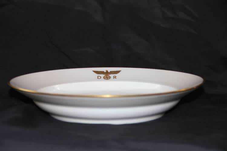 Nymphenburg Porcelain Soup Dish/Bowl from Hermann Göring’s Family Wagon 10 ‘205’ - Image 5