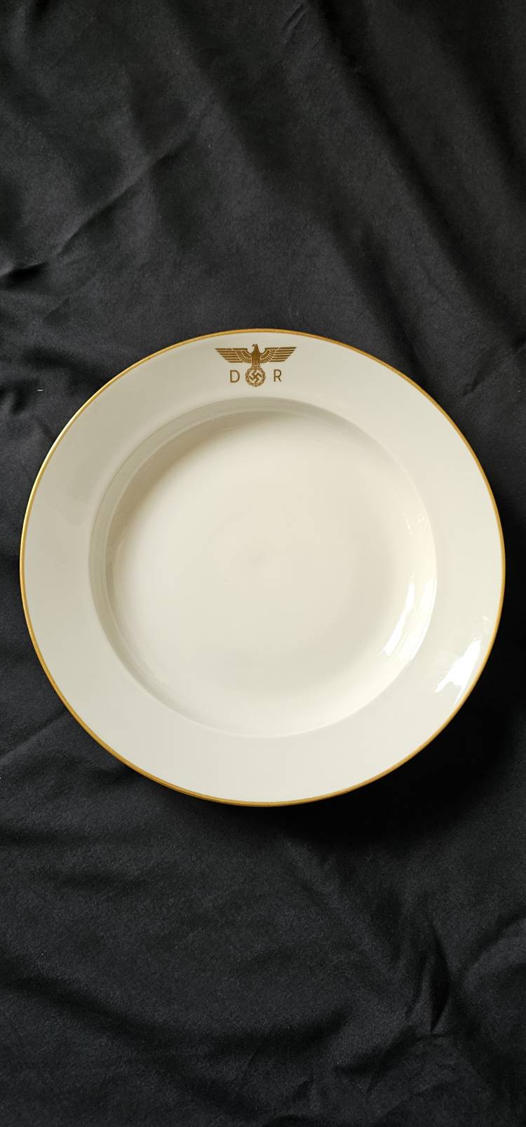 Nymphenburg Porcelain Soup Dish/Bowl from Reichsminister Joachim von Ribbentrop's Wagon 10 ‘213’ - Image 12