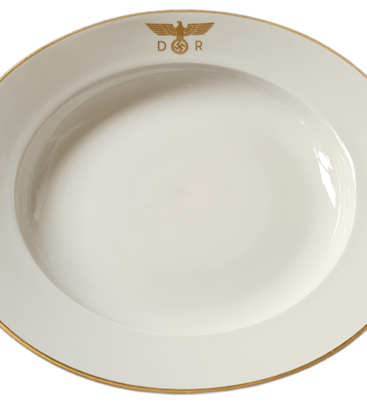 Nymphenburg Porcelain Soup Dish/Bowl from Reichsminister Joachim von Ribbentrop's Wagon 10 ‘213’