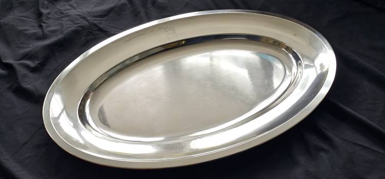 Large, heavy, Oval Serving Tray from the New Reich Chancellery, Neue Reichskanzlei - Image 5