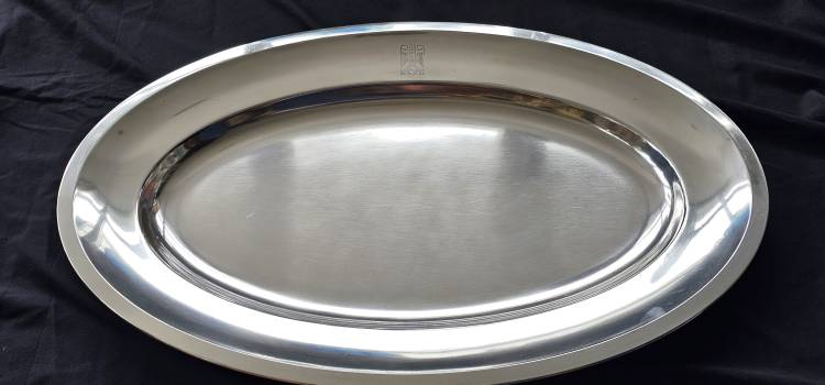 Large, heavy, Oval Serving Tray from the New Reich Chancellery, Neue Reichskanzlei - Image 4