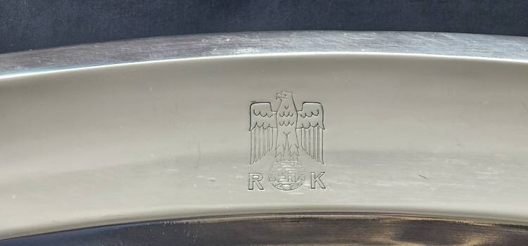 Large, heavy, Oval Serving Tray from the New Reich Chancellery, Neue Reichskanzlei - Image 3