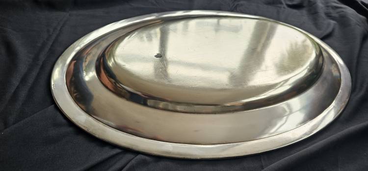 Large, heavy, Oval Serving Tray from the New Reich Chancellery, Neue Reichskanzlei - Image 8