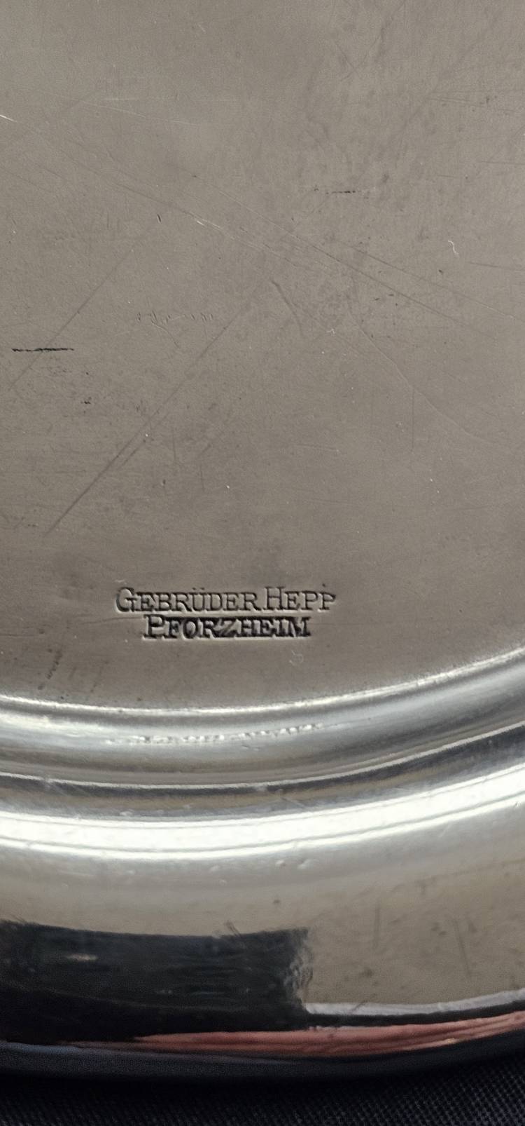 Small, Oval N.S.D.A.P. Serving Tray from the Deutscher Hof - Image 3
