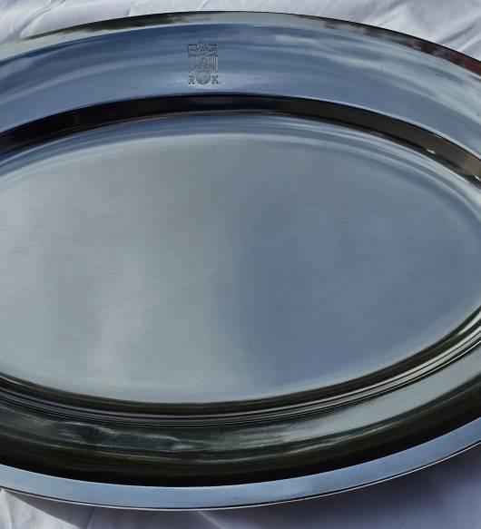 Large, heavy, Oval Serving Tray from the New Reich Chancellery, Neue Reichskanzlei