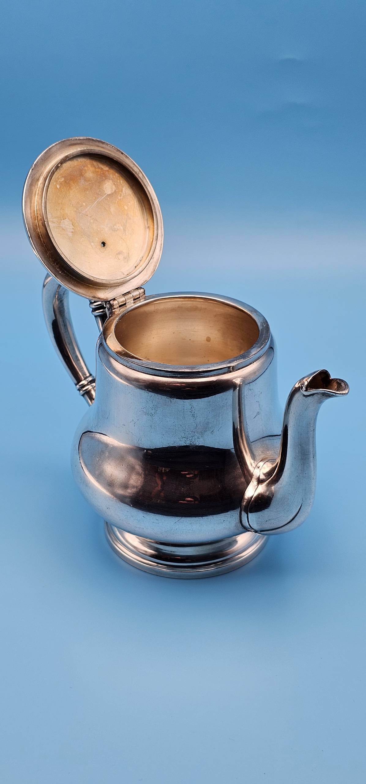 NSDAP Formal Silverware Individual Teapot by Wellner - Image 5