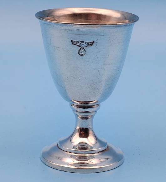 NSDAP Formal Silverware Eggcup by Wellner #2